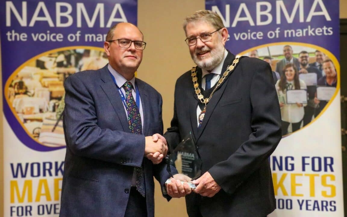 Nick Kasic, Royal Borough of Kensington and Chelsea with NABMA President Councillor Chris Poulter