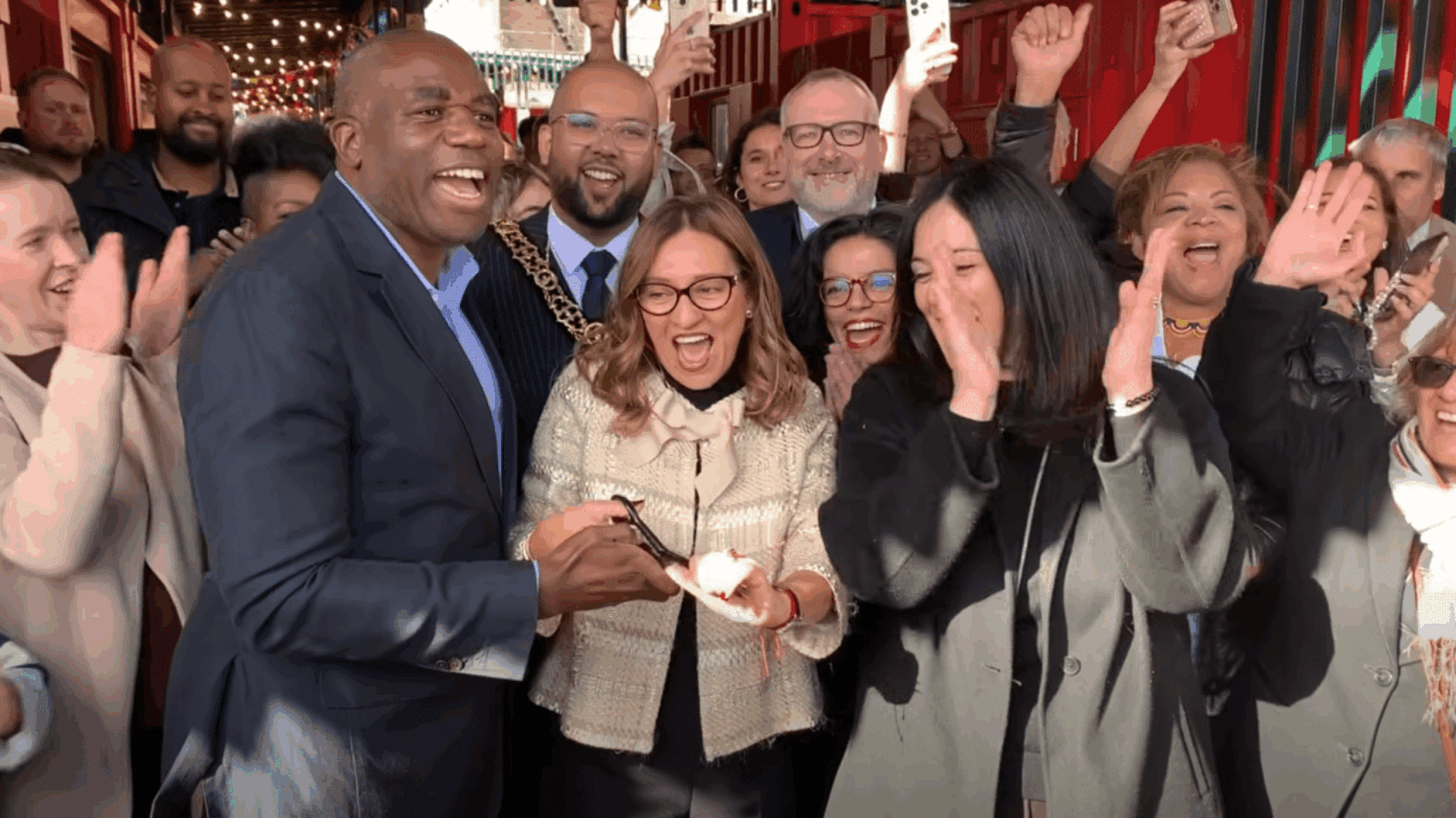 Seven Sisters Market Ribbon Cutting