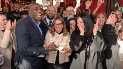 Seven Sisters Market Ribbon Cutting